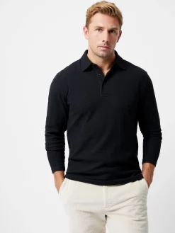 3 Button Knit Polo Shirt
