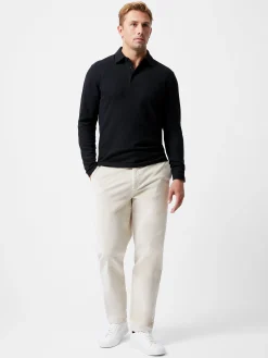 3 Button Knit Polo Shirt