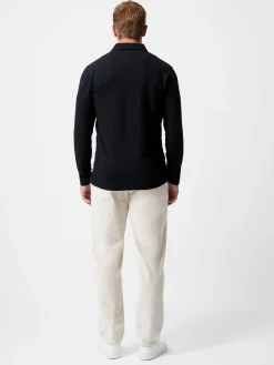 3 Button Knit Polo Shirt