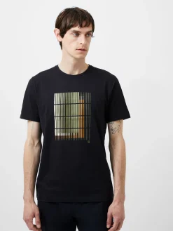 Abstract Line Organic Graphic T-Shirt