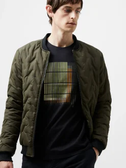 Abstract Line Organic Graphic T-Shirt