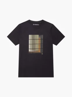 Abstract Line Organic Graphic T-Shirt