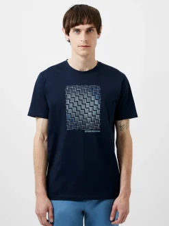 Abstract Steps Organic Graphic T-Shirt