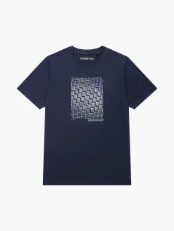 Abstract Steps Organic Graphic T-Shirt