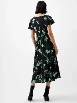 Alessandra Eco Delphine V-Neck Dress