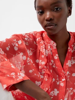 Alessandra Recycled Crinkle Blouse