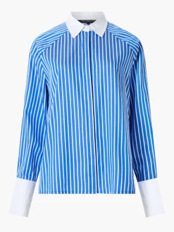 Alexis Cotton Striped Detail Shirt