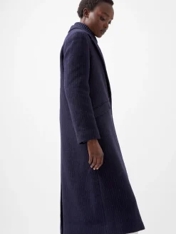 Arlana Pinstripe Coat