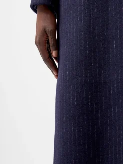 Arlana Pinstripe Coat