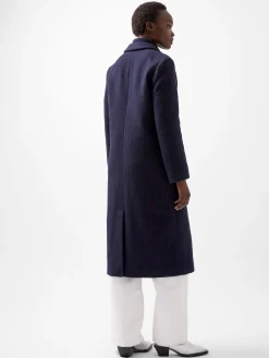 Arlana Pinstripe Coat