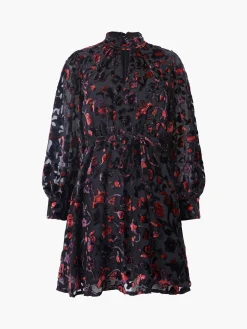 Avery Devore High Neck Mini Dress