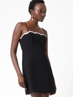 Azra Contrast Mini Dress