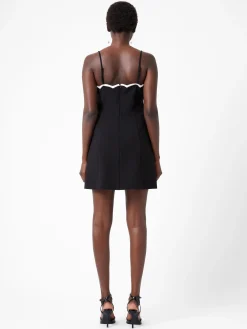 Azra Contrast Mini Dress