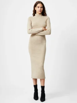 Babysoft Roll Neck Midi Dress