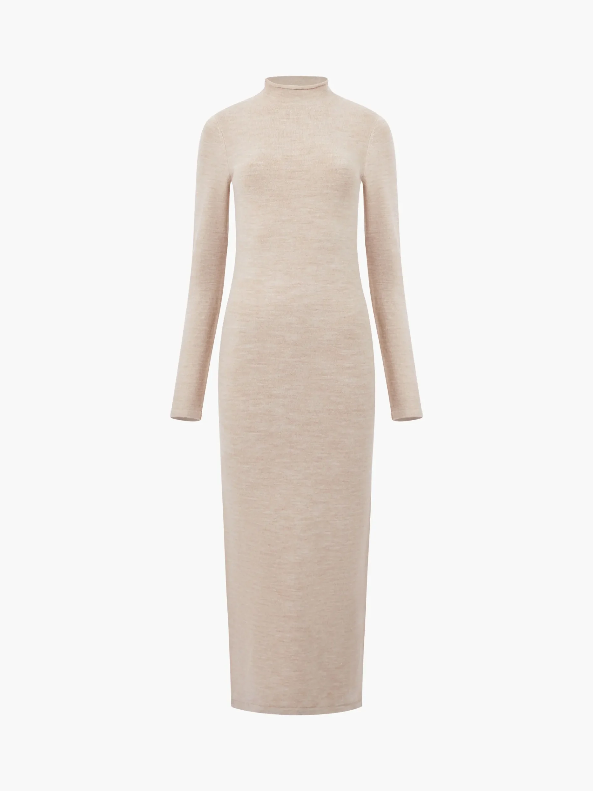 Babysoft Roll Neck Midi Dress