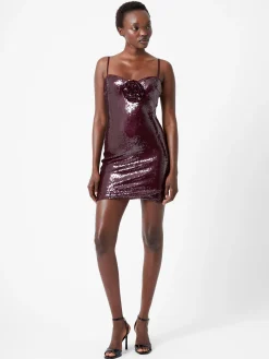 Beatrice Sequin Strappy Corsage Mini Dress