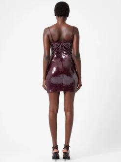 Beatrice Sequin Strappy Corsage Mini Dress