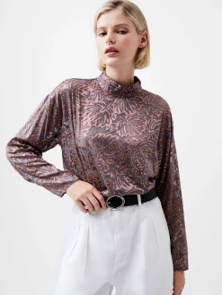 Becky Devore Turtle Neck Top