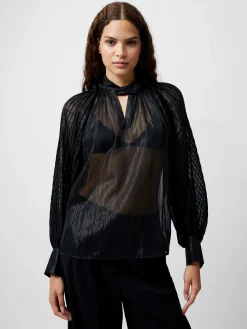 Beth Lurex Keyhole Top