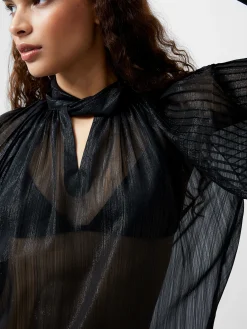 Beth Lurex Keyhole Top