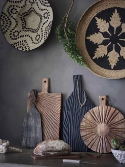 Black Wood Serving Board