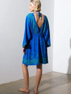 Blue Mosaic Kimono