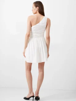 Bonny Pleated Ruffle Mini Dress