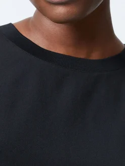 Caprina Recycled Crepe Crew Neck Top