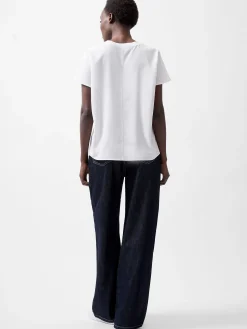 Caprina Recycled Crepe Crew Neck Top