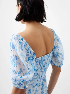 Catrina Crinkle Ruched Dress