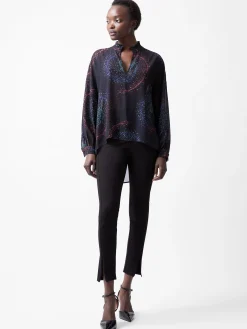 Cecily Estella Georgette Poet Blouse