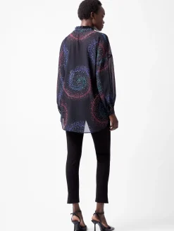 Cecily Estella Georgette Poet Blouse