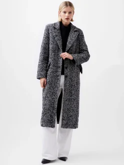 Chantelle Herringbone Coat
