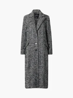 Chantelle Herringbone Coat