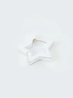 Chunky Star Hoop Earrings