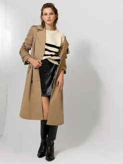 Coco Twill Trench Coat