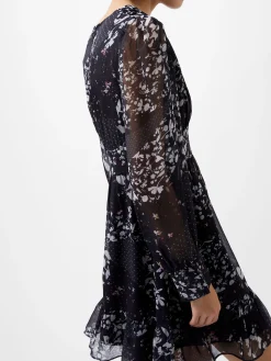 Collage Hallie Crinkle Mini Dress