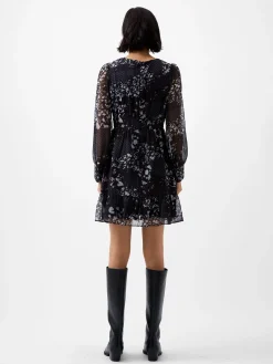 Collage Hallie Crinkle Mini Dress