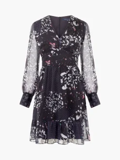 Collage Hallie Crinkle Mini Dress