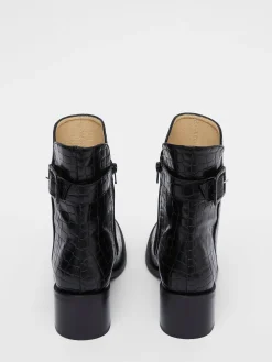 Connic Croc Ankle Boots