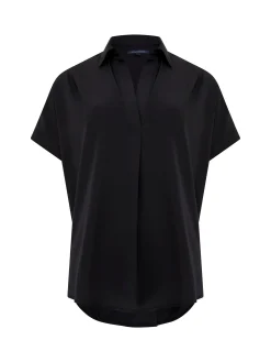Crepe Light Recycled Popover Shirt
