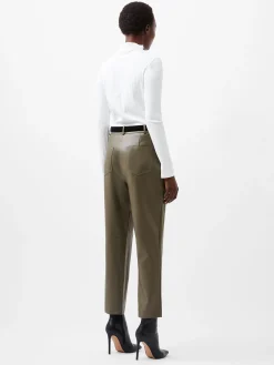 Crolenda PU Tapered Trousers