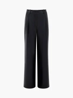 Crolenda PU Wide Leg Trousers