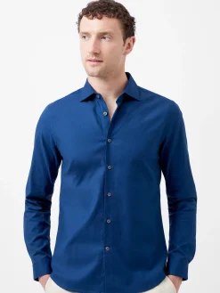 Cutaway Collar Stretch Shirt