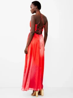 Darryl Hallie Crinkle Maxi Dress