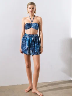 Denim Beach Shorts