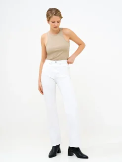Denim Stretch Wide Leg Jeans 34 Inch