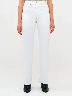 Denim Stretch Wide Leg Jeans 34 Inch