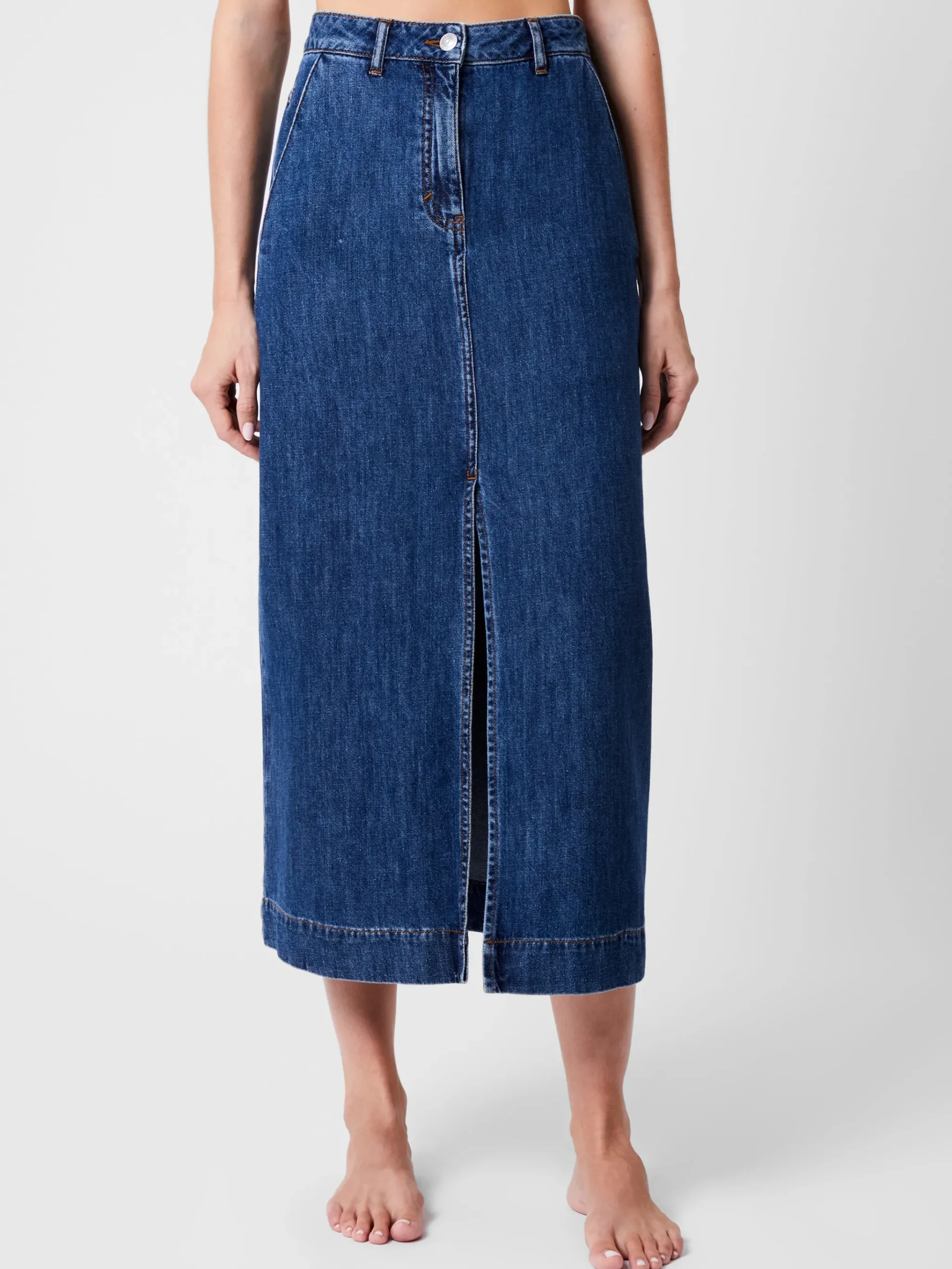 Denver Denim Midaxi Skirt