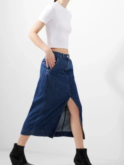 Denver Denim Midaxi Skirt